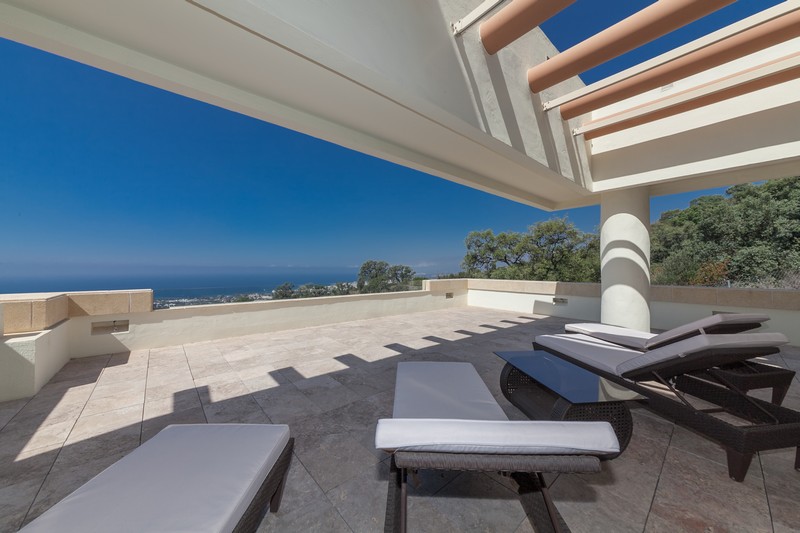 Marbella penthouse met een prachtig uitzicht op zee
